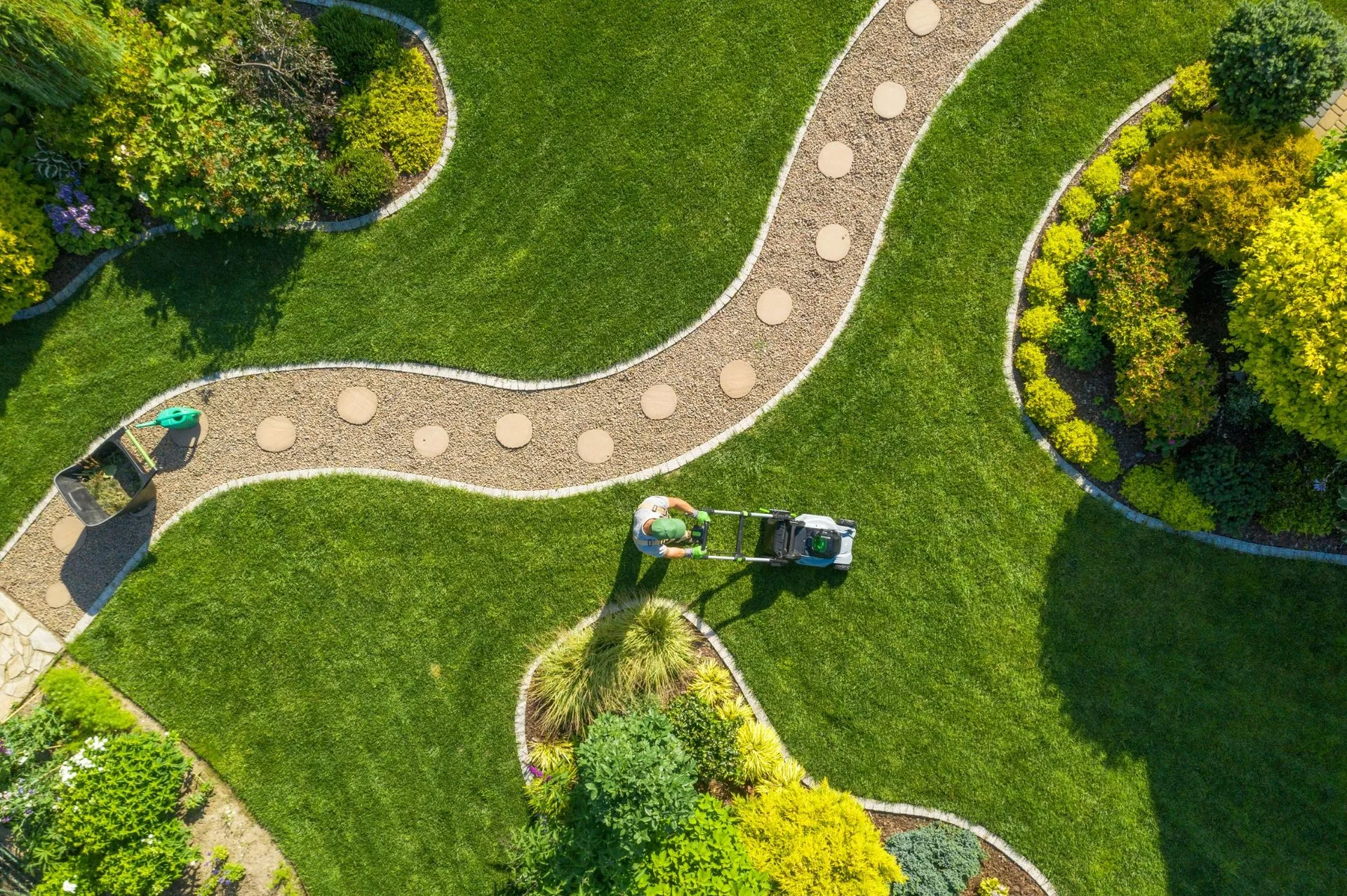 Trustworthy team maintaining a property